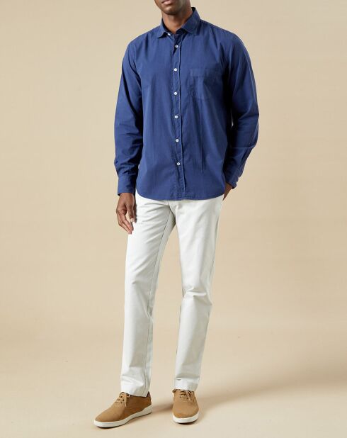 Chemise regular Paul Pat bleu profond