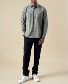 Chemise regular Pocket Pat military