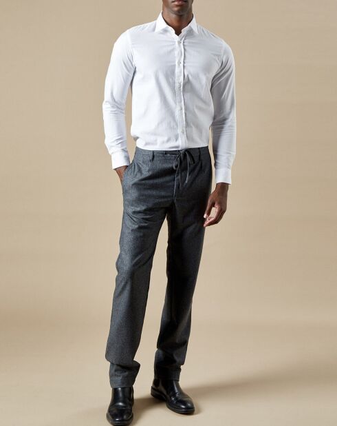 Chemise slim Sammy blanche