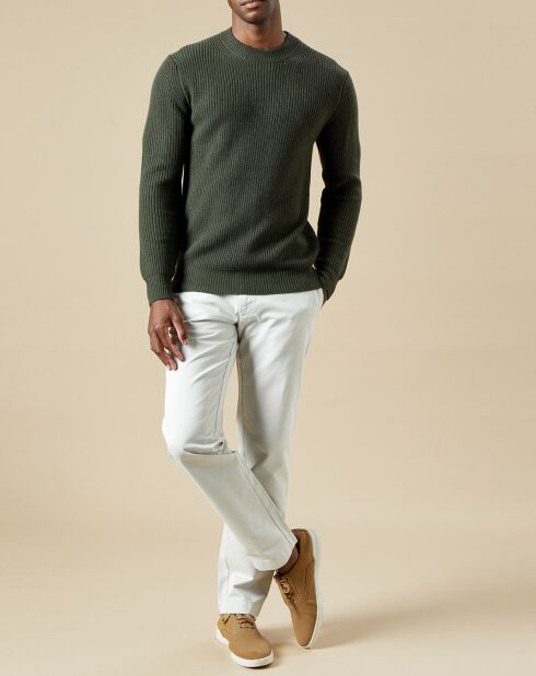 Pantalon Tex craie