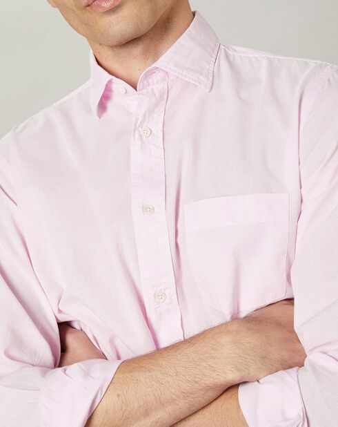 Chemise regular Paul Pat parme