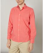 Chemise slim Sammy Pat rouge