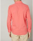 Chemise slim Sammy Pat rouge