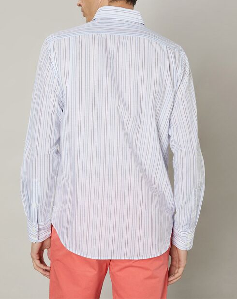 Chemise regular Paul bleue