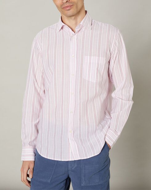 Chemise regular Paul rose