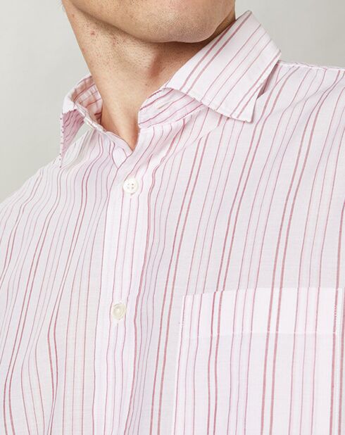 Chemise regular Paul rose