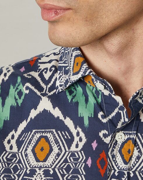 Chemise regular Paul bleue