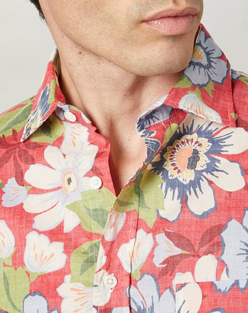 Chemise regular Paul rouge