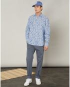 Chemise regular 100% Lin Paul chambray