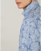 Chemise regular 100% Lin Paul chambray