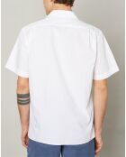 Chemise regular Palm blanche