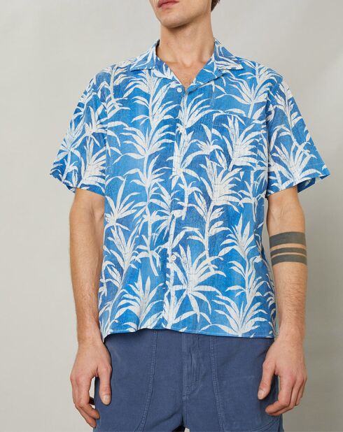 Chemise regular Palm denim