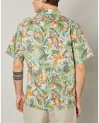 Chemise regular Palm dorée