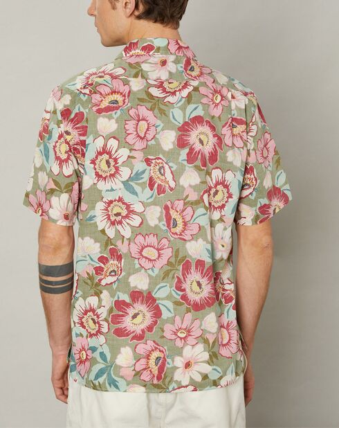 Chemise regular Palm army