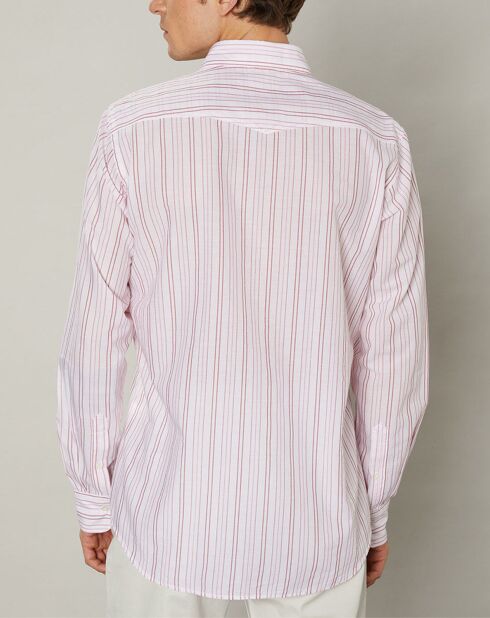 Chemise slim Storm rose