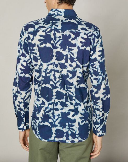 Chemise slim Storm indigo