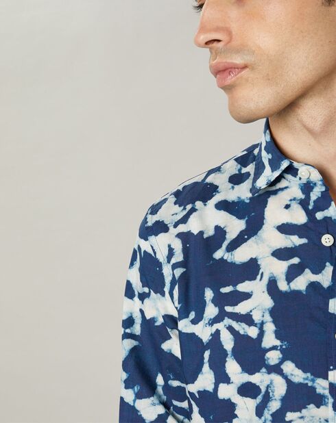 Chemise slim Storm indigo