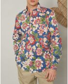 Chemise slim Storm bleue