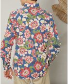 Chemise slim Storm bleue