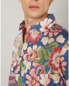 Chemise slim Storm bleue