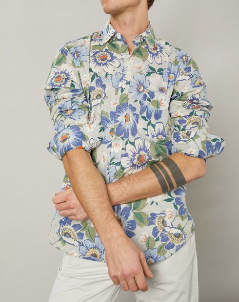 Chemise slim Storm sable