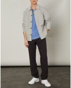 Veste en Coton & Lin Jamison natural/bleu