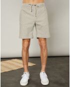 Short en Coton & Lin Tank natural/gris