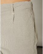 Short en Coton & Lin Tank natural/gris