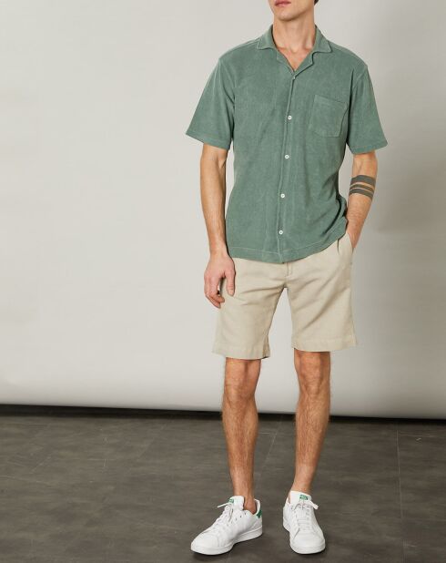 Short en Coton & Lin Tank natural