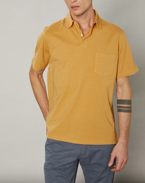 Polo in jersey senza maniche Mango