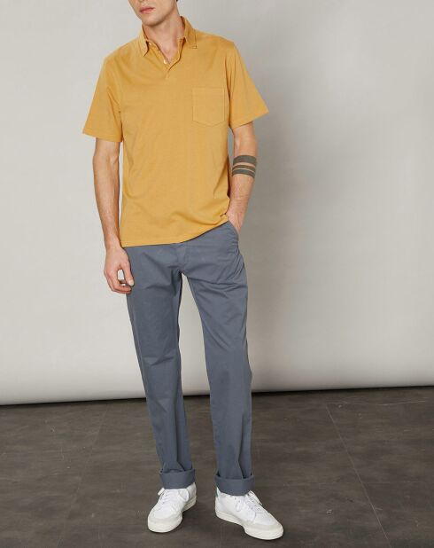 Polo in jersey senza maniche Mango