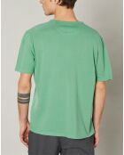 T-Shirt piqué Pocket kelly