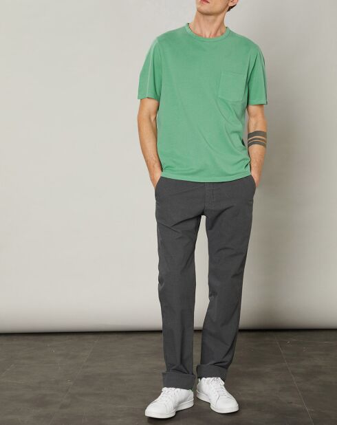 T-Shirt piqué Pocket kelly