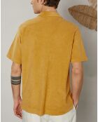 Polo chemise en Eponge mango