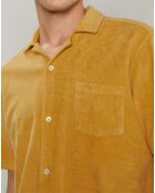 Polo chemise en Eponge mango