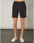 Short 100% Lin Tank carbone