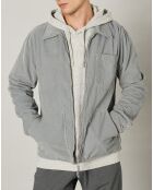Veste en Velours Milleraies Damon vert sage