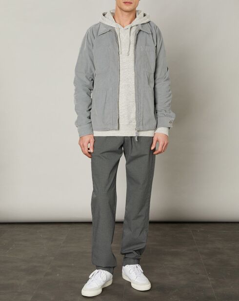 Veste en Velours Milleraies Damon vert sage