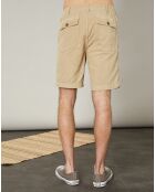 Short en Velours Milleraies Fatigue Ds khaki