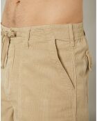 Short en Velours Milleraies Fatigue Ds khaki