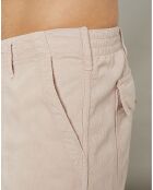 Short en Velours Milleraies Fatigue Ds  rose