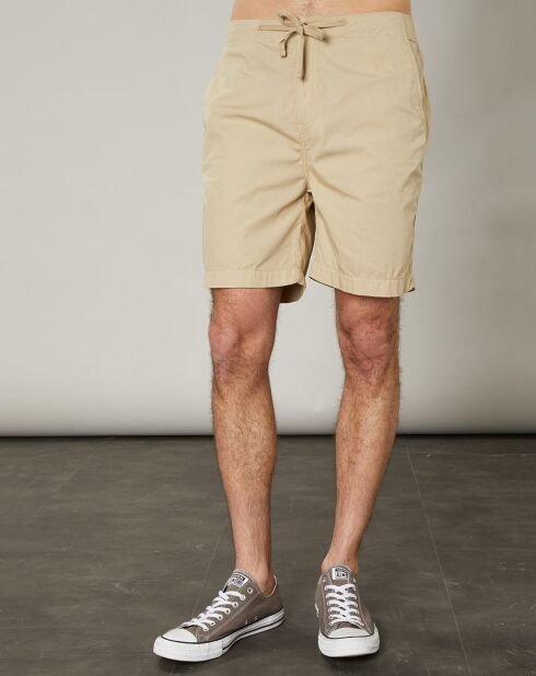 Kaki korte broek van Gimmy