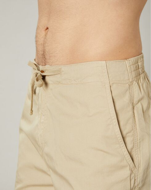 Kaki korte broek van Gimmy