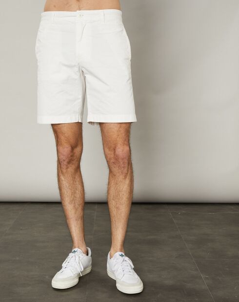 Short Texas blanc