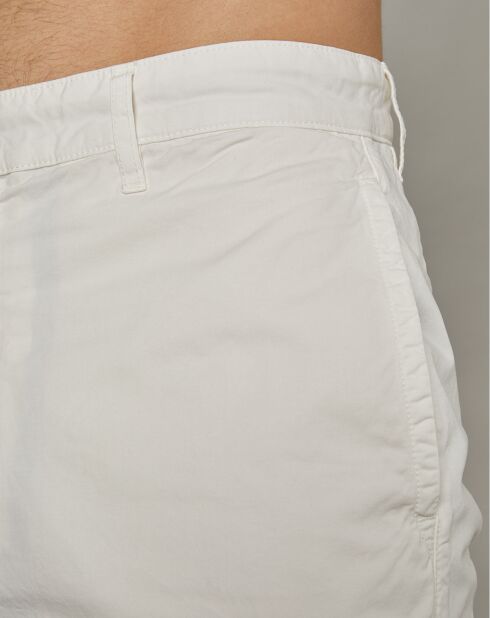 Short Texas blanc