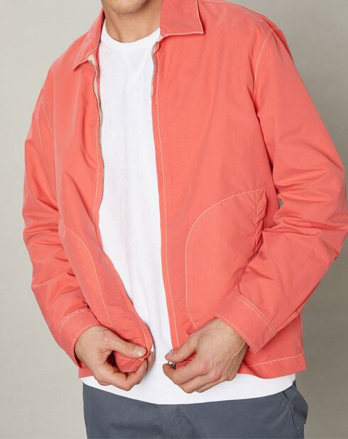 Blouson Delano Pat rouge