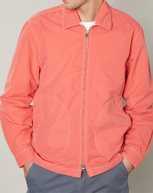 Blouson Delano Pat rouge