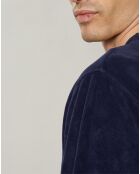 Sweat en éponge bleu