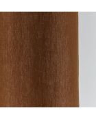 Rideau 100% Lin Porticcio moka - 140x280 cm