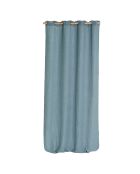 Rideau 100% Lin Porticcio bleu stone - 140x280 cm